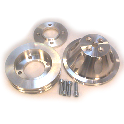 SBF Alloy Pulley Set 4 Bolt