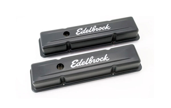 Edelbrock Black Tall Valve Cover SBC