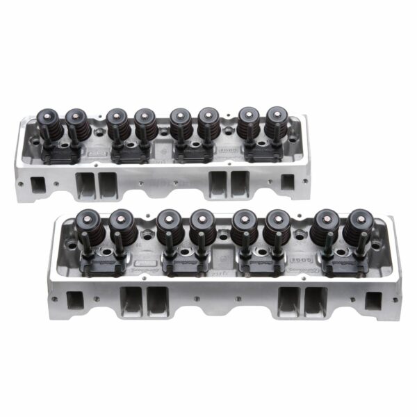 Edelbrock E-Street Cylinder Heads 70cc Small Block Chevy